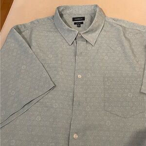 Croft & Barrow XXL blue pattern shirt